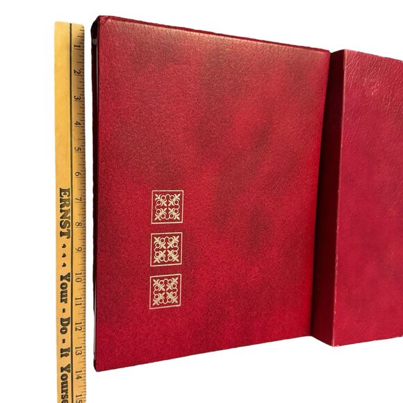 New Parker Photo Album Heat Seal Pages Unused Great Shape And Box Red - Picture 9 of 12